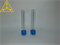 Пробирка ПП цилиндр (10 мл) с синей крышкой (1шт) - фото 6124